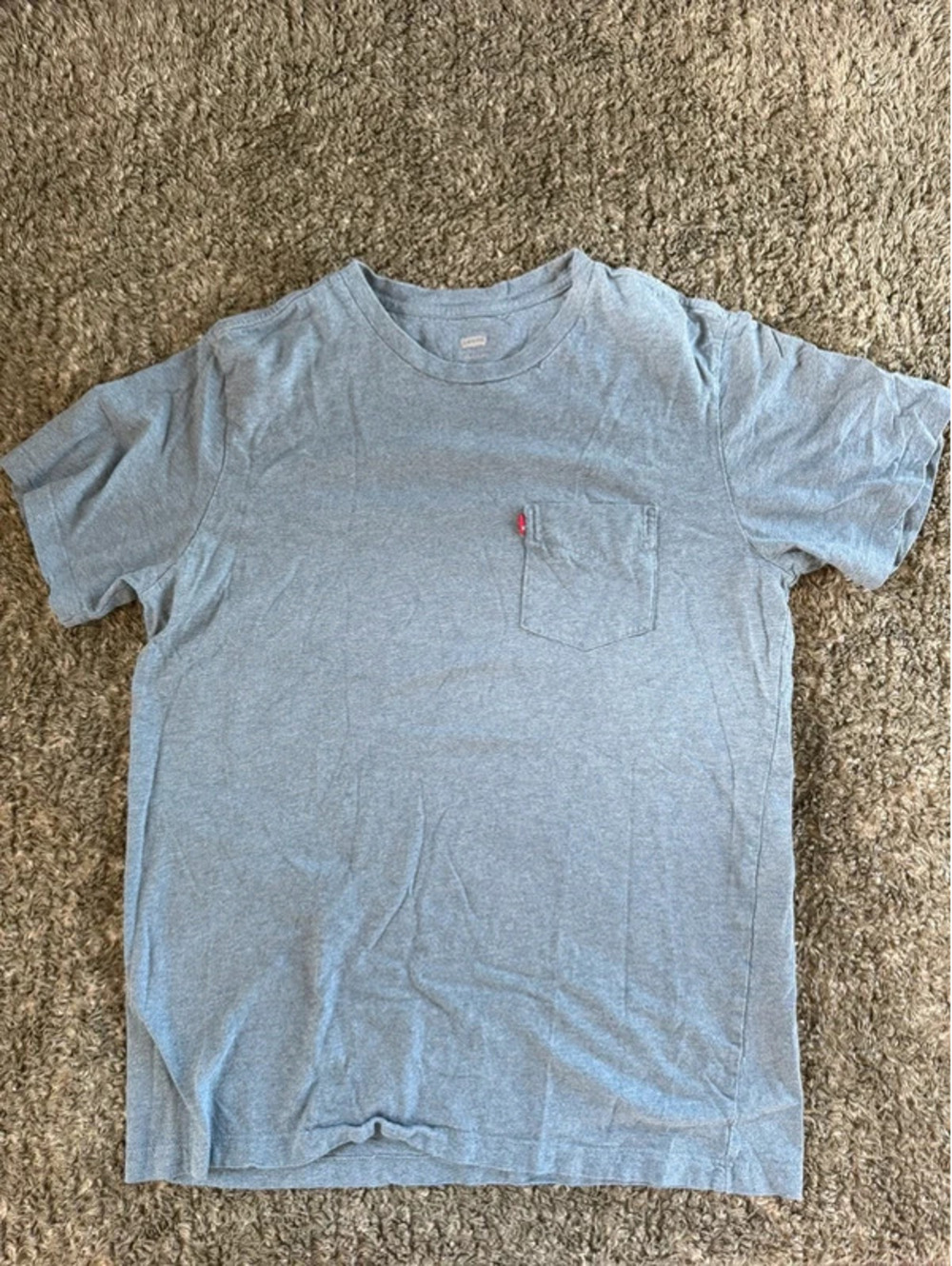 Levi's Standard Men's Gray Pocket T-Shirt Size M